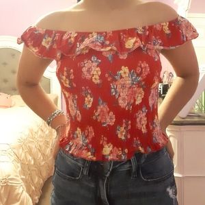 Off the shoulder top